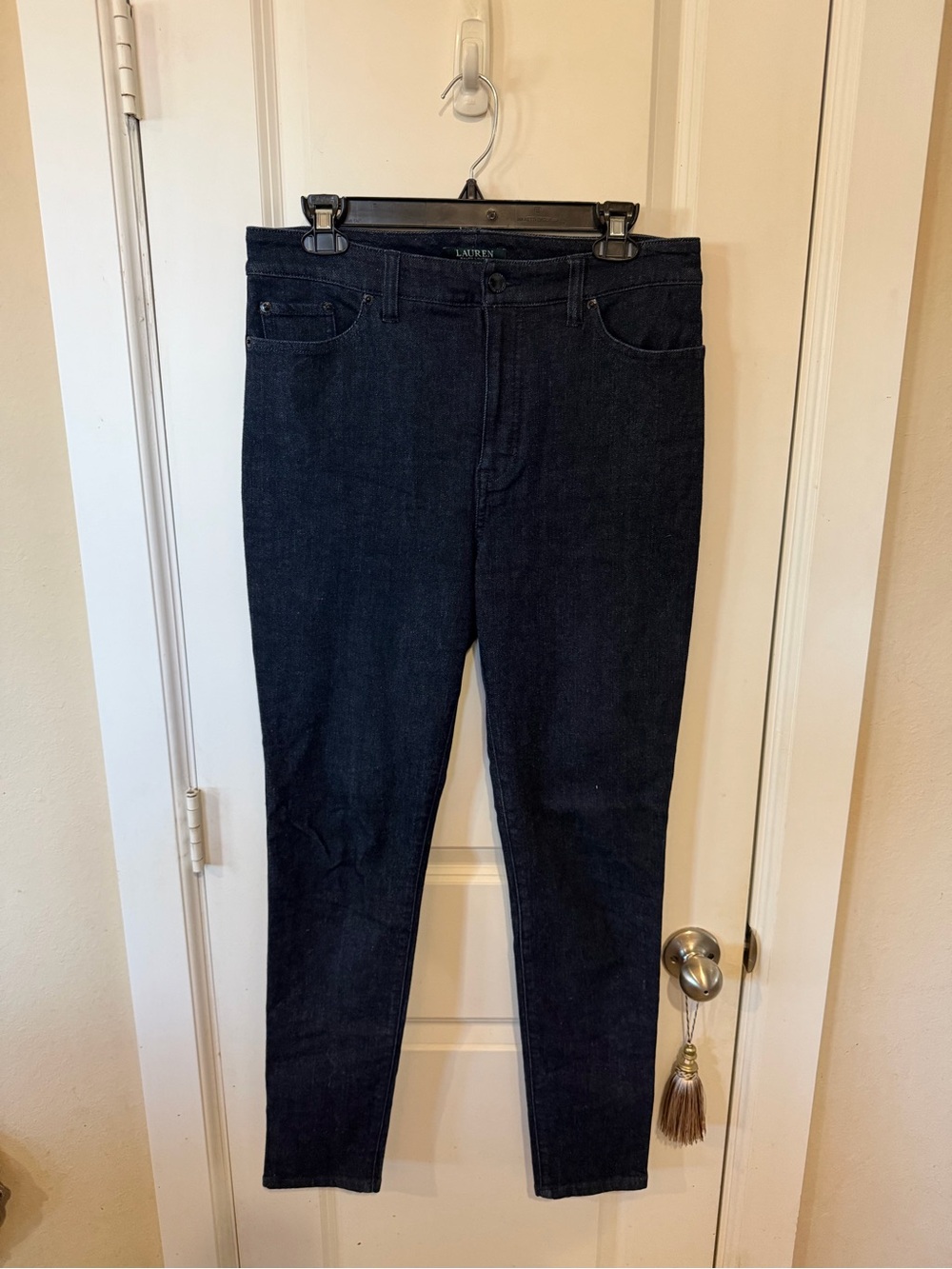 Lauren Ralph Lauren Jeans with Black Side Stripe